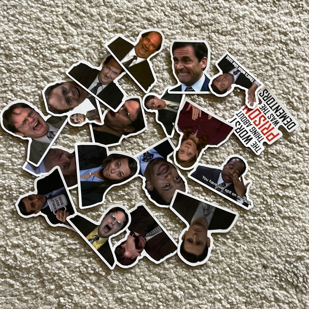 The office stickers